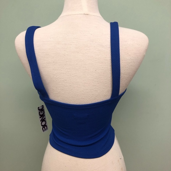 Bongo | Women's Crop Top | Juniors | Blue - Picture 3 of 3
